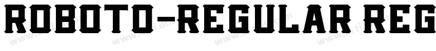 roboto-Regular Regul字体转换